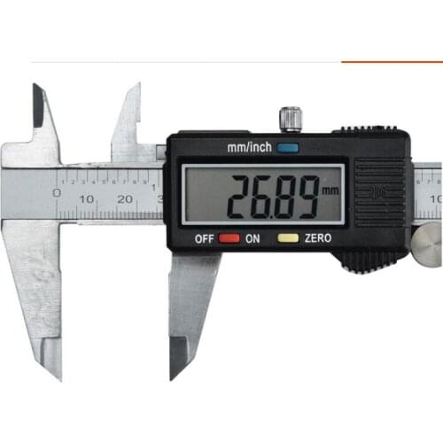 Digital calipers Full-body plastic calipers Accuracy of stainless steel calipers is 0.01mm 0-150mm NO.B1410
