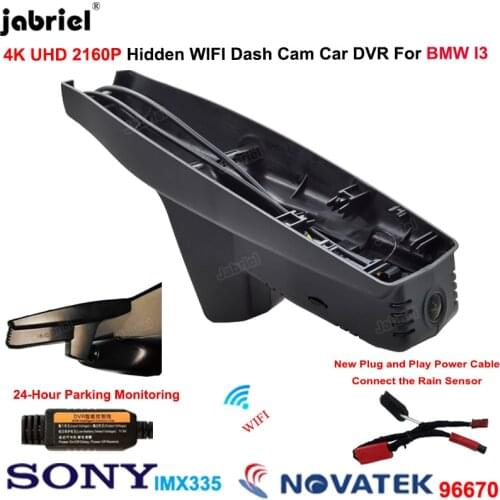 For BMW I3 for BMW I3 I01 2013 2014 2015 2016 2017 2018 2019 2020 2021 2022 4K Wifi Dash Cam Car DVR Car Cameras Video Recorder