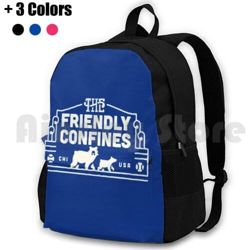 The Friendly Confines-Outdoor Hiking Backpack Riding Climbing Sports Bag Friendly Confines Chi Usa Wrigley Wrigley Field