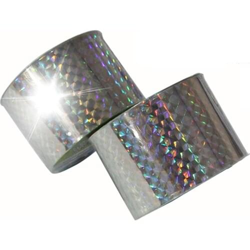 80m Anti Bird Tape Bird Scare Tape Audible Repellent Fox Pigeons Repeller Ribbon Tapes for Pest Control 80m/50m