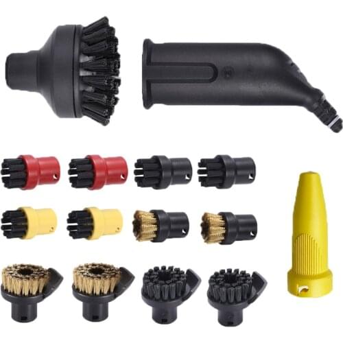 For Karcher SC Series SC1 SC2 SC3 SC4 SC5 Steam Cleaner Mop Cover Extension Nozzle Head Small Round Brush Kit Parts Accessories