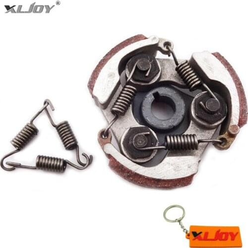 XLJOY Aluminum Alloy Clutch Pad Spring + 3pcs Spare Springs For 47cc 49cc Mini Moto Pocket Dirt Bike ATV Quad Minimoto Scooter