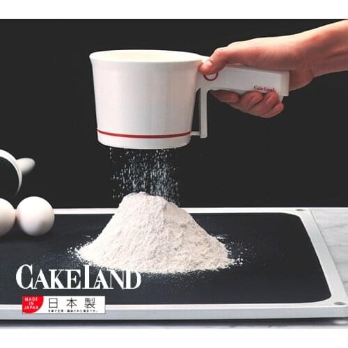 Cakeland cup flour sieve handheld sieve 304 stainless steel sieve ultra-fine sieve baking household