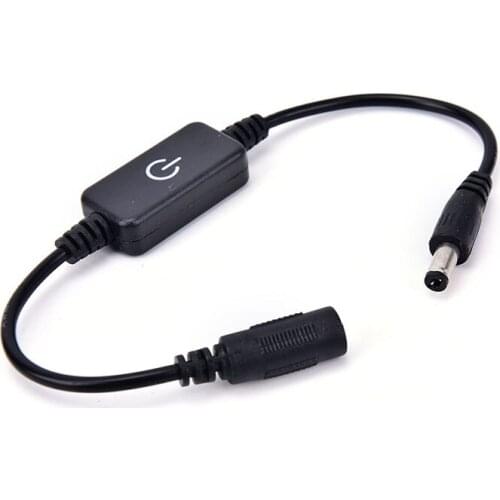 Top LED strip controller touch switches dimmer for led dimmable 1 keys dimmer 12v For LED Strip5050/ 3528/ 2835/ Control