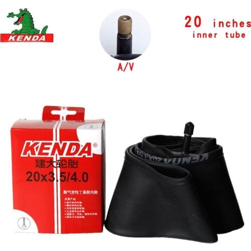 Kenda mountain bike Tube BMX foldable Bicycle Inner Tube MTB parts 20 Inch Cycling 20*3.5/4.0 A/V Cycling Tires