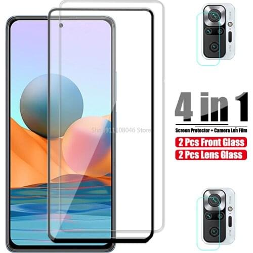 Redmi 10 Prime Protective Glass Camera Screen Protector On For Xiaomi Redmi Note 9 Pro Max 9C NFC 9A Not 9S 10S Film Note10 9Pro