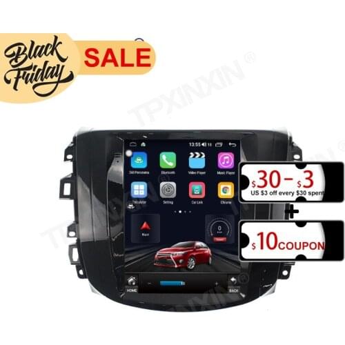128GB Android 10.0 Tesla Style for issan Navara NP300 2018 2019 Carplay GPS Car Navigation Multimedia Video Player Stereo Radio