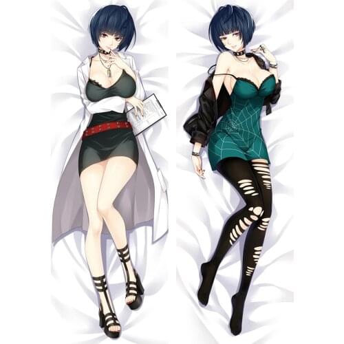2021New HOT Persona 5 P5 Takemi Tae Dakimakura Body Hug Pillowcase Pillow Cover Case Short Hair Game Doctor Girl Sexy 150X50CM
