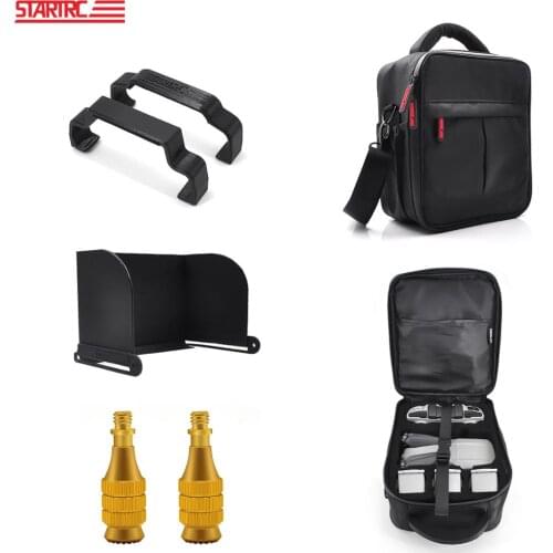 4 in 1 Mavic Air 2 Drone Propeller Holder Controller Rocker / Storage Bag / Controller Sun Hood Combo Expansion Accessories Kit