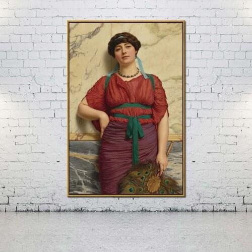 Artcozy Oil Canvas Painting john william godward eurypyle For Home Decoration Wall Art