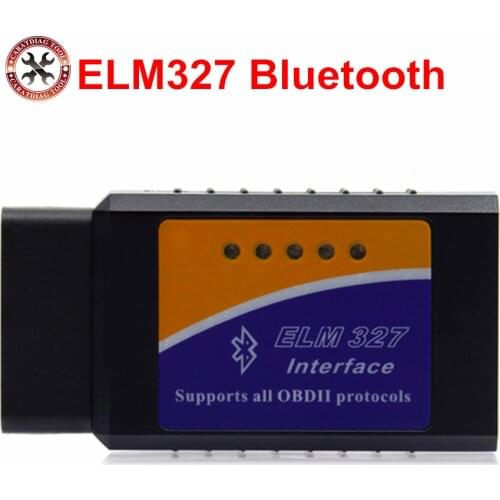 ELM327 bluetooth ELM 327 OBDII Diagnostic Interface OBD2 Auto Car Diagnostic Scanner for android torque software free shipping