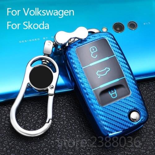 Car key case for volkswagen vw magotan b8 polo 9n golf 4 3 5 6 6r 7 mk7 mk4 passat b5 b6 b7 b8 touran bora tiguan jetta lavida