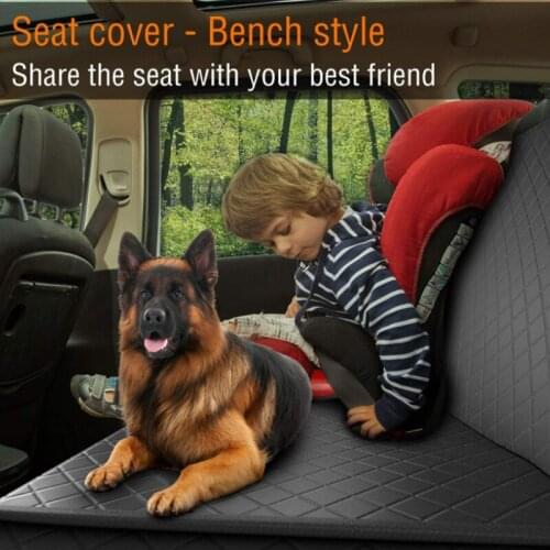 137*147CM Car Dog Seat Cover Waterproof Pad Pet Car Seat Cushion Car Rear Back Mat Pet Travel Pet Dog Cat Car Back Seat Cover
