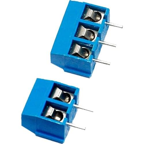 Brand New 2 Pin and 3 Pin Screw Terminal Block Connector 5mm Pitch for Arduino (Pack of 40pcs) EK8365