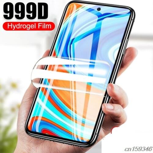 On Honor 10X Lite Hydrogel Film For Huawei Honor 9X 9S 9C 9A 8A 8S 20 Pro Camera Lens Screen Protector Film Not Glass