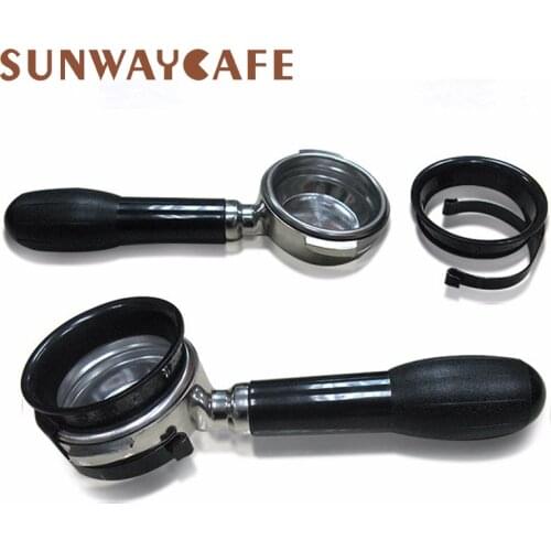 Intelligent Dosing Ring Brewing Bowl Coffee Tamper Powder for Espresso Barista Tool Funnel Portafilter Coffee Tools Cafe Machine