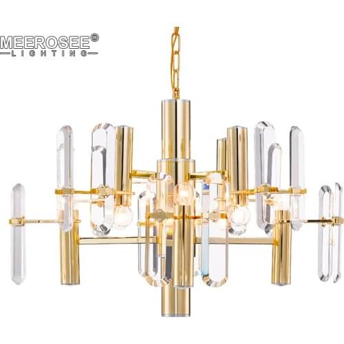 Creative Crystal Chandelier Lighting Golden Cristal Lustres Light Fixture Chandelier Crystal for Hotel Project MD85279
