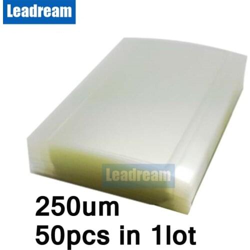 Leadream Free DHL 50Pcs/lot 250um Thick OCA Optical Clear Adhesive Sticker for iPhone X XR 5 6 6S 7 8 Plus