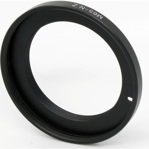 M65-NZ Modify Lens Adapter Ultra-slim (1mm) For M65 Lens To Nikon Z5 Z6 Z7 Camera