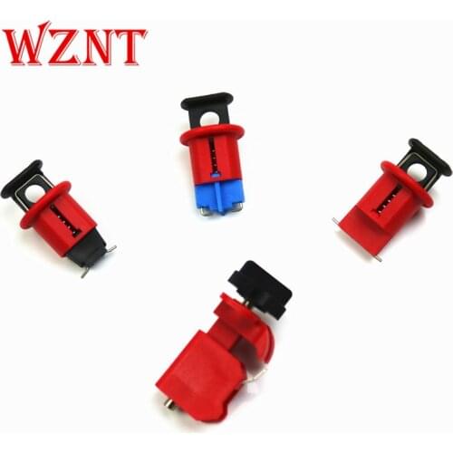 Small circuit breaker lock energy isolation air switch electrical Inside of the needle outward Lock up Safety lock 4 models