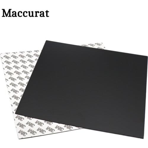 2PCS 214/220/235mm 3D Printer Heat Hot Bed Sticker Coordinate Printed Hot Bed Surface Sticker Black for 3D Printer Platform Film