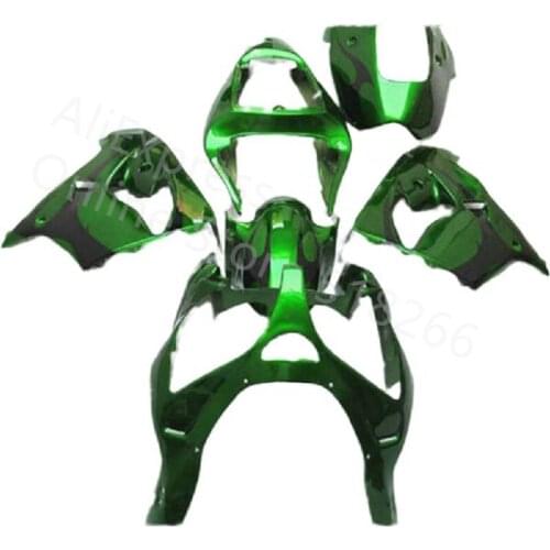 Custom Fairings For Kawasaki Ninja ZX9R 2002-2003 ZX 9R ZX 9R 02-03 green Color Motocycle Fairing Set