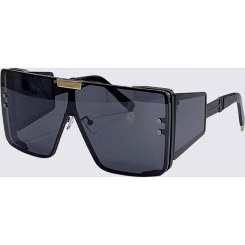 Retro Sunglasses Women Brand Designer Fashion Goggle Gradient Sun Glasses Lenses Ladies Frame less Eyeglasses