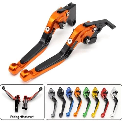 Logo Z900 CNC Motorcycle Foldable Extendable Adjustable Brake Clutch Levers For Kawasaki Z900 2017 2018 2019 Z 900