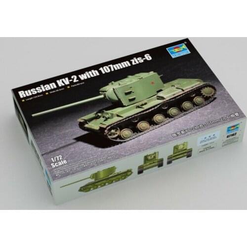 Trumpeter 07162 1/72 Russian KV-2 Tank zis-6 Gun Barrel Model Kit Armored Car TH06780-SMT6