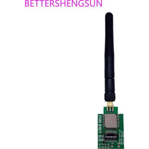 UWB wireless positioning Mini3-SMA module External antenna TWR algorithm Multiple base stations and multiple tags