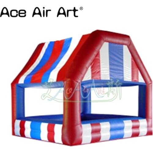 3m H Iflatable arched booth/food booth/stall station for promotion