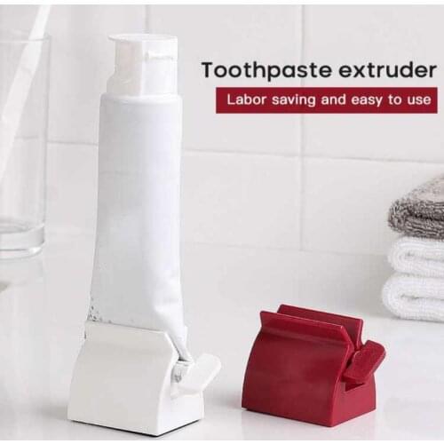 Bathroom Accessories Toothpaste Dispenser Multi-functional Tooth Paste Tube Squeezer Rolling Holder Banheiro Tandpasta Knijper