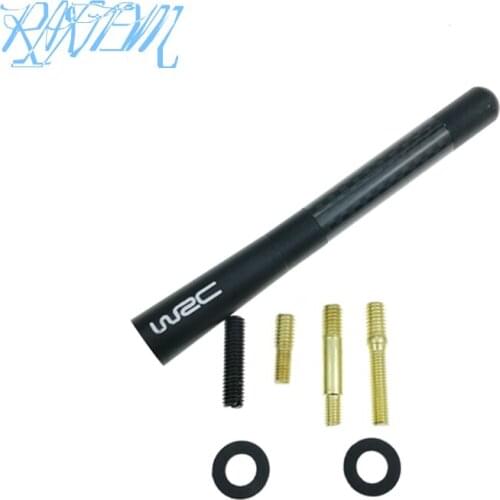 Car Antenna WRC style Carbon Fiber radio fm antena For Toyota corolla CHR RAV4 avensis yaris auris Automobile Accessories