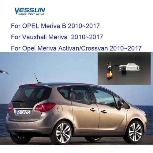 Car Rear view brackup HD Camera For OPEL Meriva B 2010~2017 Meriva Activan/Crossvan