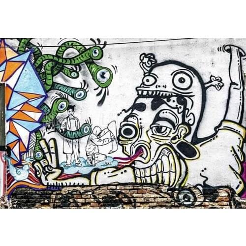 Color Scrawl Oil Painting Mural Home Decoration