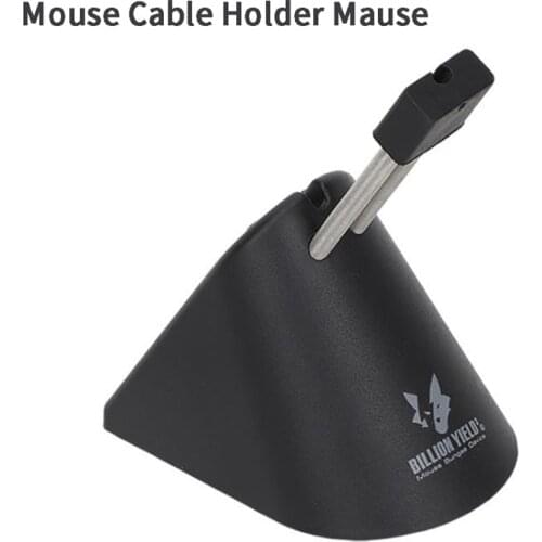 1PC RGB Mouse Cable Holder Bungee Cord Clip Wire Organizer Flexible For Mice Game