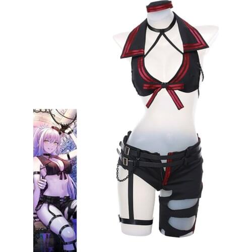 Game Fate Fgo Joan of Arc Cosplay Costumes Swimsuit Sailor Suit Women Sex Clothes Full Sets Halloween Carnival Party