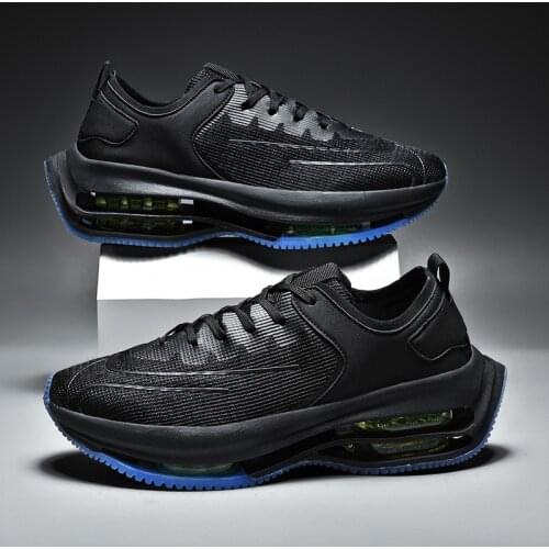 Trend Air Cushion Men Sneakers Thick Sole Platform Daddy Shoes Running Shoes for Man Height Increasing 5 CM Chunky Outdoor Shoes