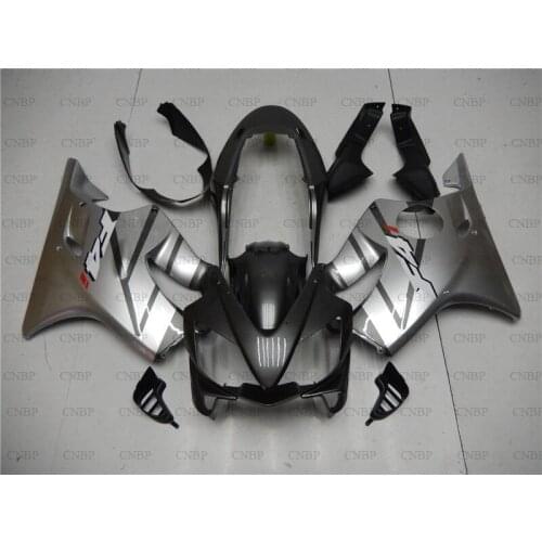 For Honda Cbr600 2004 - 2007 Abs Fairing CBR F4i 2007 Fairing CBR600F4i 06 07 Silver Black Motorcycle Fairing