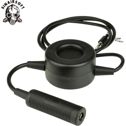 SINAIRSOFT Z 114 TCI Tactical Headset Comtac PTT Military Standard Version Cable Plug Adapter Walkie Interphone Radio Militar