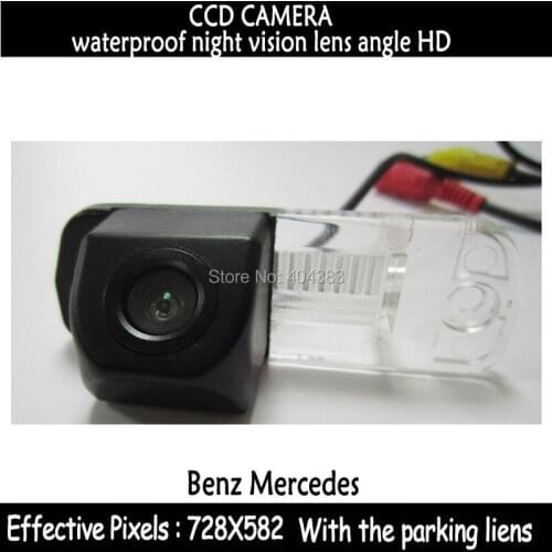 Night vision waterproof parking CCD HD rearview car camera for Benz C-Class W203 E-Class W211 CLS-Class 300 W219 R350 R500 ML350