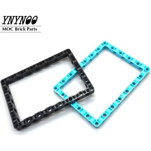 2Pcs/lot High-Tech Beam Frame 11x15 Arm Ring / Ring Beam MOC Building Blocks Parts DIY Toys for EV3 SPIKE Compatible with 39790