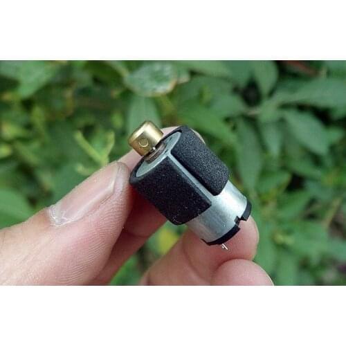20pcs/Lot 12*20 MM Miniature DC 3V-6V Vibration 1220 Motor With Copper Vibrator For Cosmetic Massager
