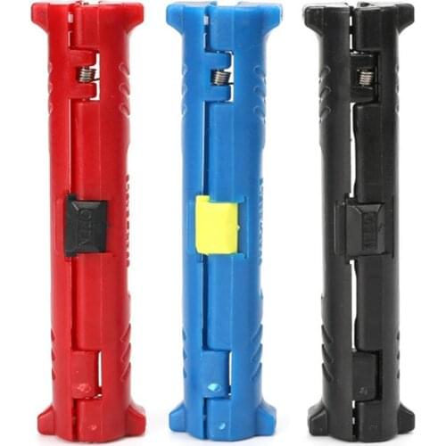 50% Hot Sales!!! Multifunctional Coax Coaxial Cable Rotary Stripper Cutter Wire Stripping Tool