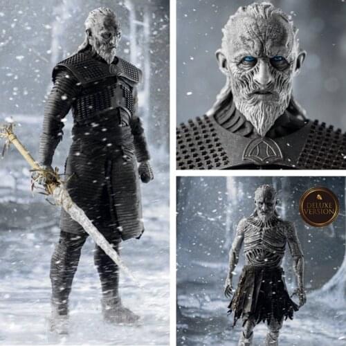 1/6 Scale Action Figure Doll The White Walkers Horror Nights King 12" Collectible Figures Plastic Model Toy