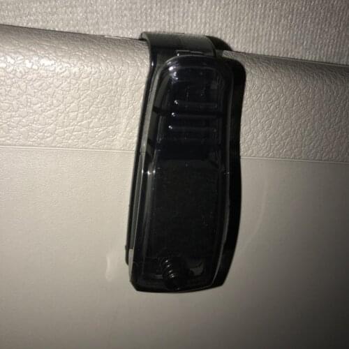 Hot car sun shade glasses sunglasses ticket check card holder for Mazda 2 3 5 6 CX5 CX7 CX9 Atenza Axela