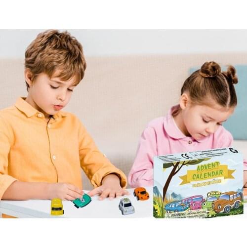 Christmas Advent Calendar Children Gift Box Animal Set 24 Days Countdown Gift Blind Box