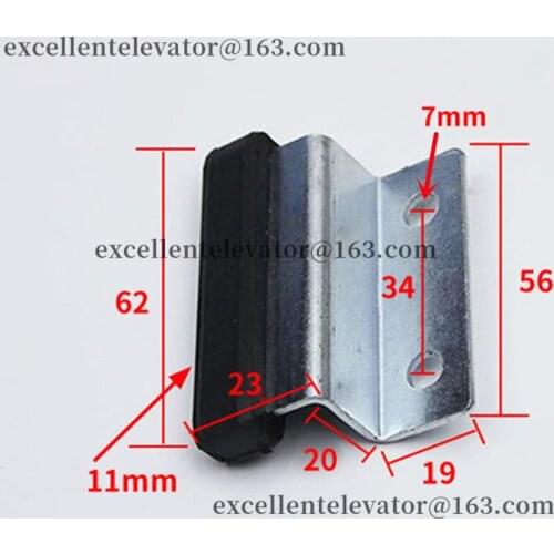 Elevator Door Slider Spare Parts L63mm Use for Canny 1 Pack=20 Pieces