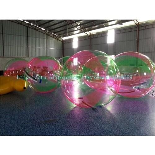 Sell 2 meters transparent PVC water walking ball, water roller ball, can be used for business or water park