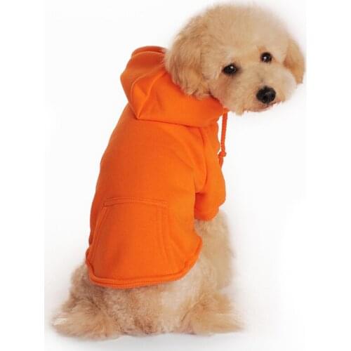2020 New spring autumn warm Pet Hoodie Coat Jacket cotton small cheap Dog Clothes Sweater Costumes Puppy Cat Apparel S-XXL